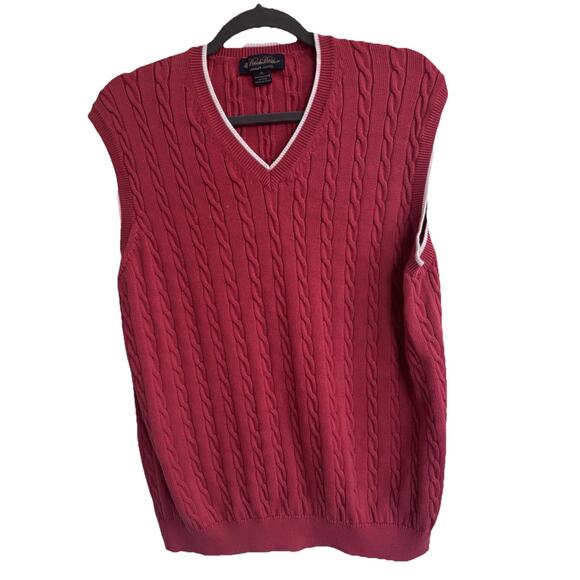 Brooks Brothers Other - Brooks Brothers Supima Cotton XL Golf Vest Melon Country Club Golf Course Prep